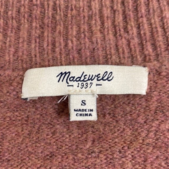 Madewell Connection wool Oversized Boxy sweater size small - Picture 4 of 13